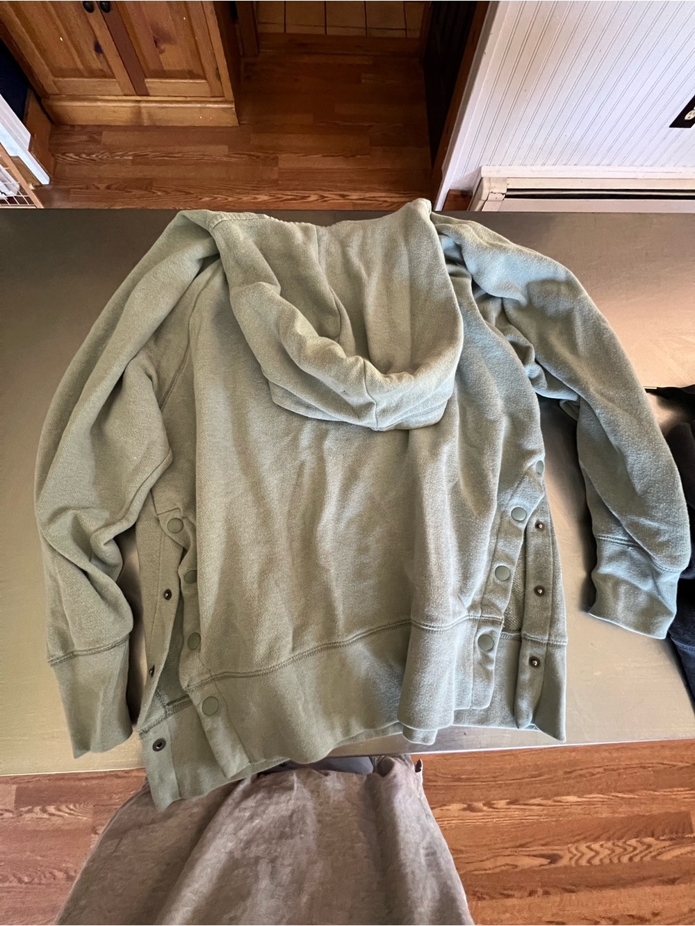Aerie Lot of 3 Cozy Oversized Hoodies in Sage, Navy, and Rust - Picture 2 of 7